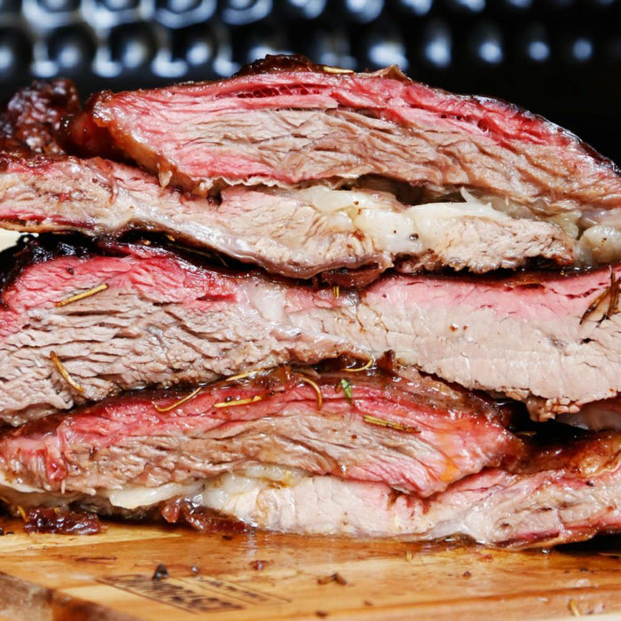 To surprise your Guests this Christmas - Smoked Brisket in Kamado