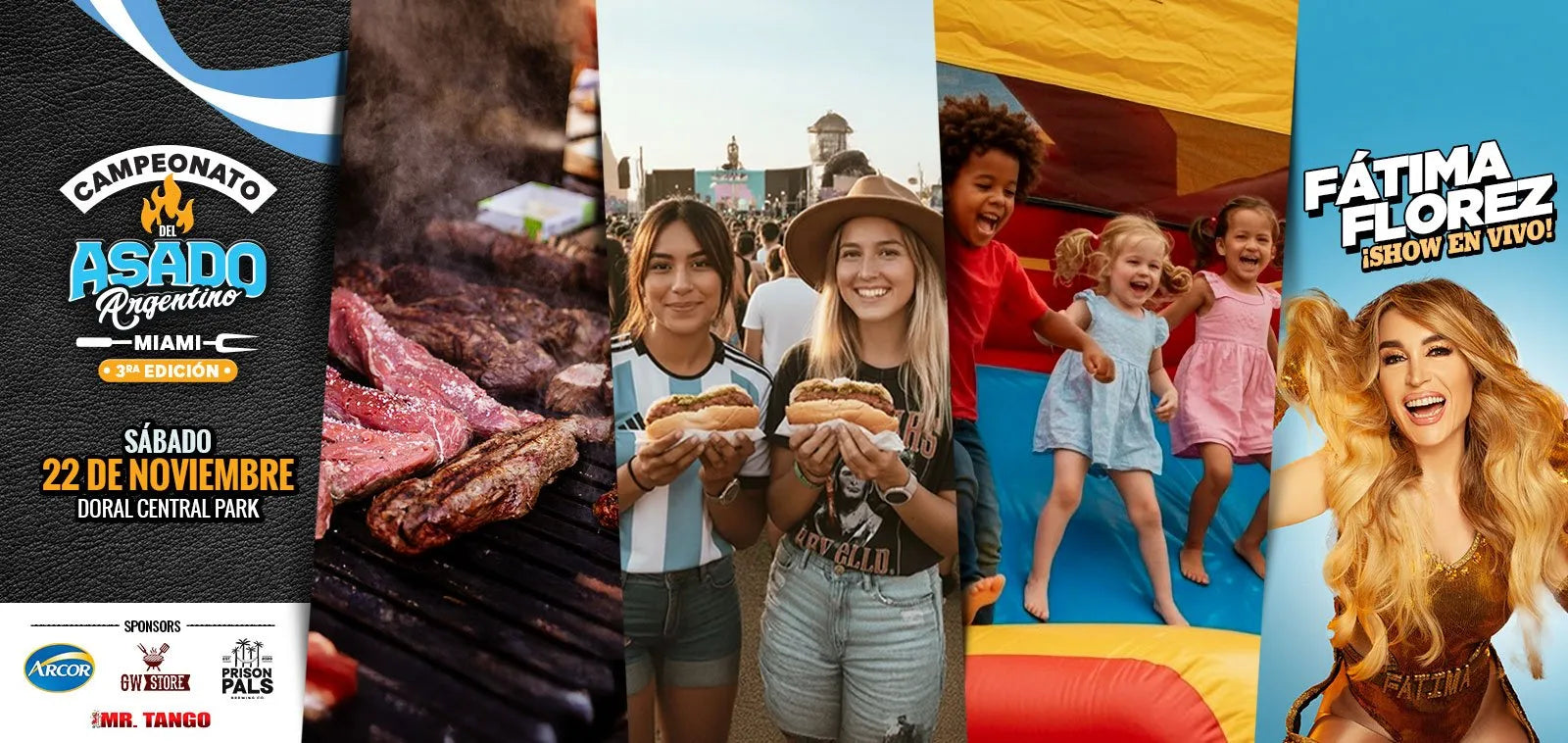 campeonato del asado argentino flyer