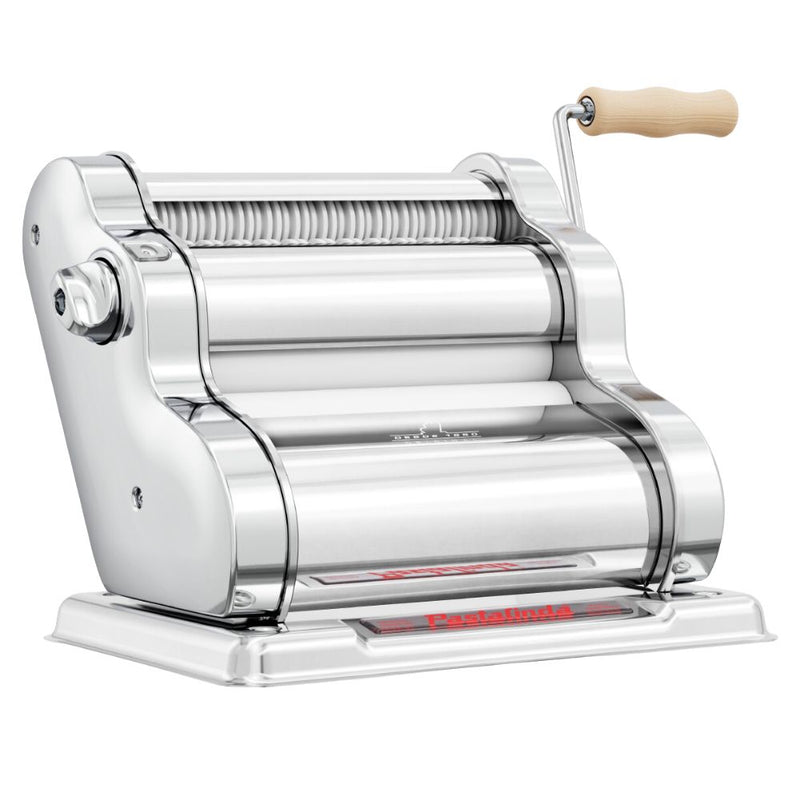 Pastalinda Classic 200 Pasta Maker Machine with Hand Crank and Two Clamps (Refurbished)