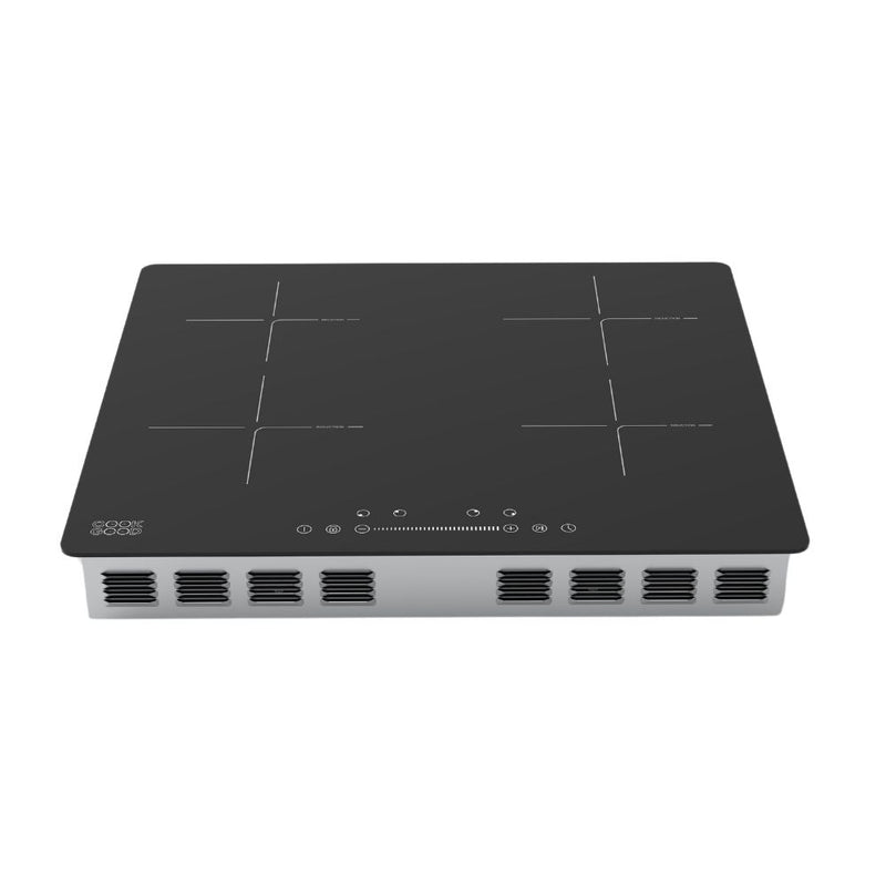 Cook Good Black Built-in 24-Inches Induction Cooktop