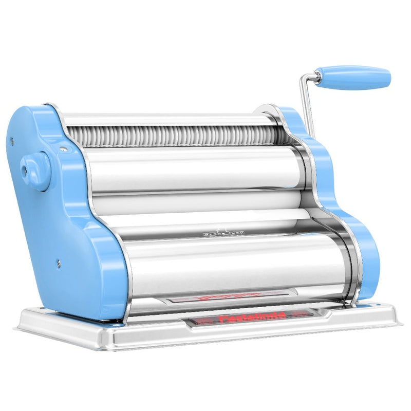 Pastalinda Classic 260 Pasta Maker Machine with  Hand Crank and Two Clamps (Refurbished)
