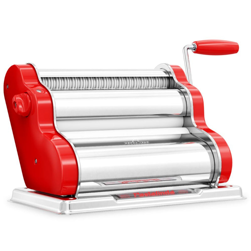 Pastalinda Classic 260 Pasta Maker Machine with  Hand Crank and Two Clamps (Refurbished)