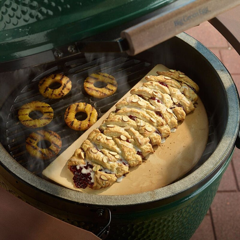 Big Green Egg 127273 Half-Moon ConvEGGtor for Medium EGG