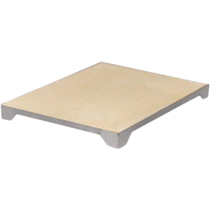 Blaze BLZ-PRO-PZST-2 Professional LUX 15-Inch Ceramic Pizza Stone W/ Stainless Steel Tray