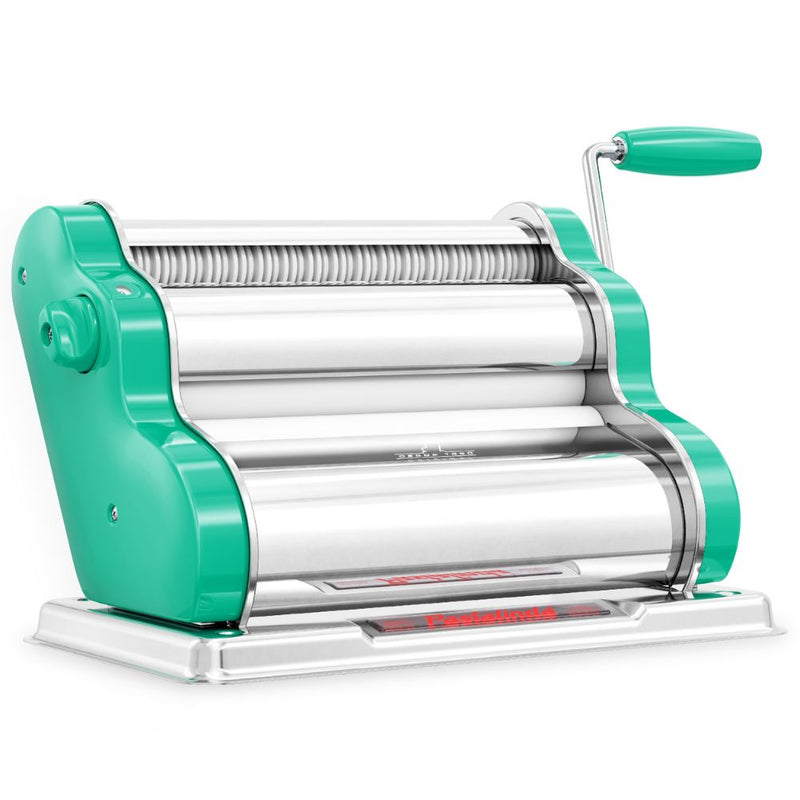 Pastalinda Classic 260 Pasta Maker Machine with  Hand Crank and Two Clamps (Refurbished)