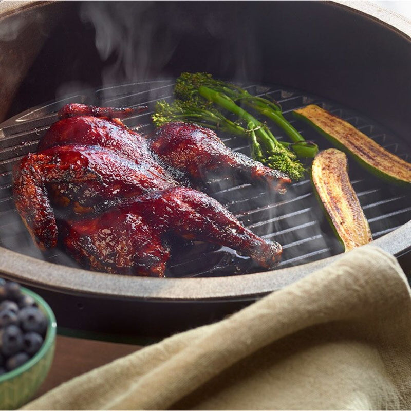 Big Green Egg 126405 Cast Iron Cooking Grid for Medium EGG