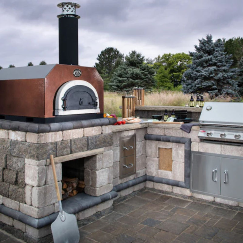 Chicago Brick Oven CBO-750 Wood Fire Pizza Oven - 38" x 28" Cooking Surface