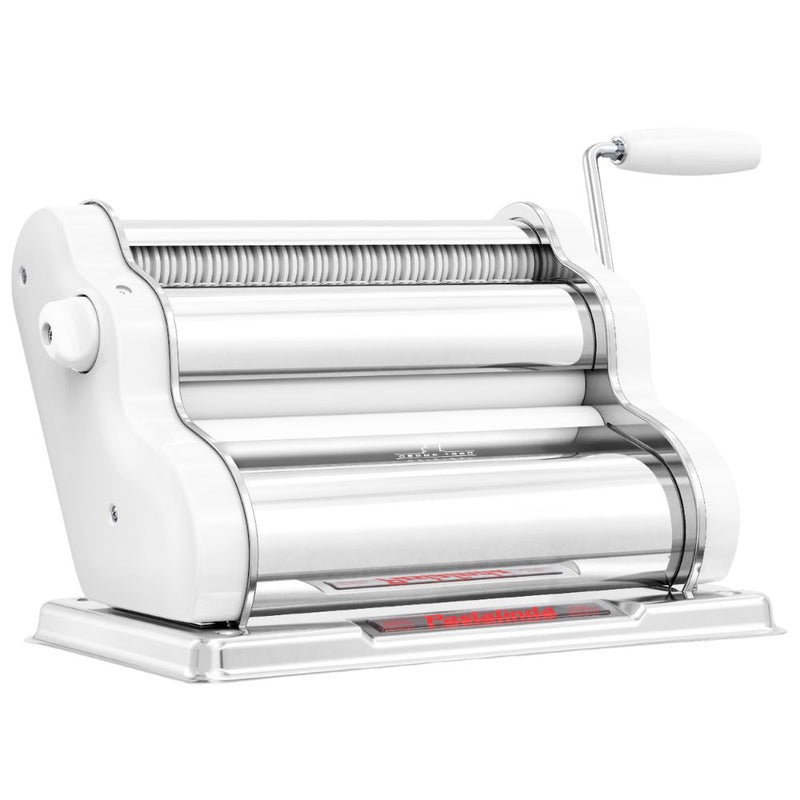Pastalinda Classic 260 Pasta Maker Machine with  Hand Crank and Two Clamps (Refurbished)