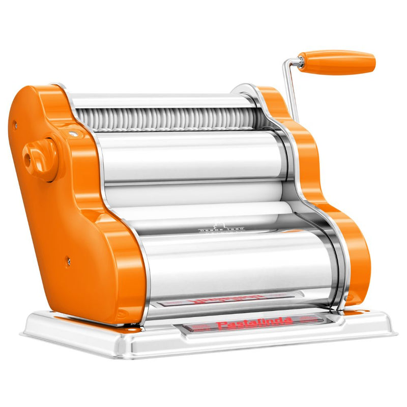 Pastalinda Classic 200 Pasta Maker Machine with Hand Crank and Two Clamps (Refurbished)