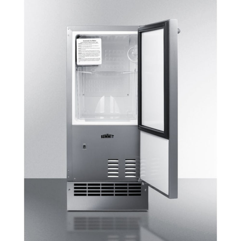 Summit 25 lb. Drain-Free outdoor Icemaker