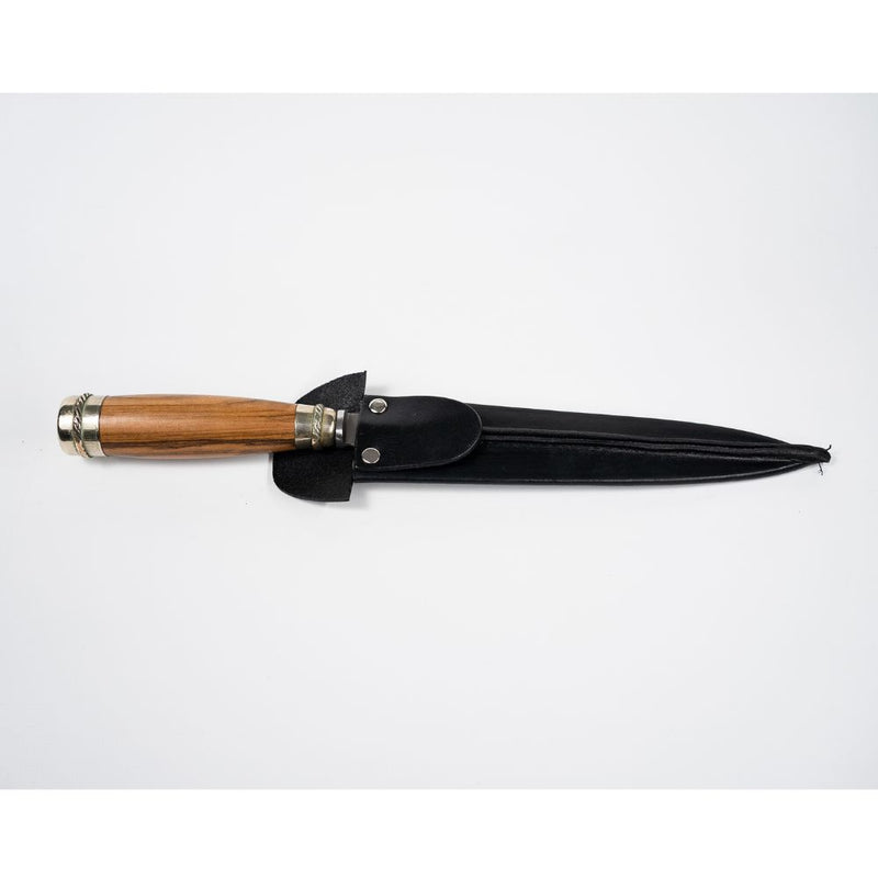 El Cedro Nickel Silver Wood Handle Knife