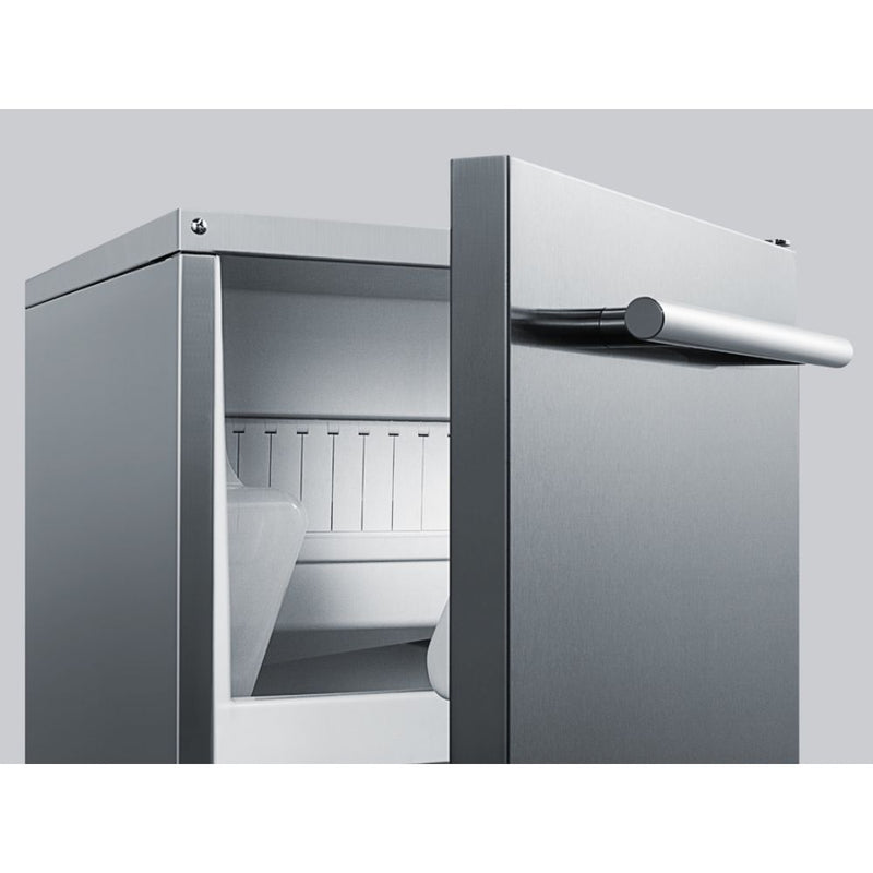 Summit BIM68OSGDR 62 lb. Clear Outdoor/Indoor Icemaker