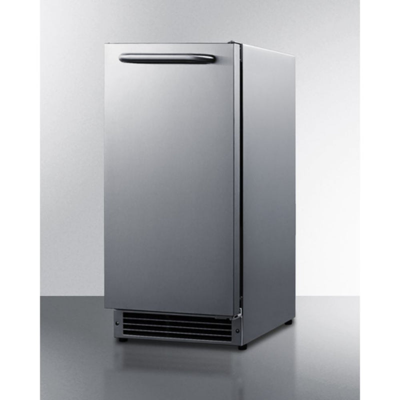 Summit 25 lb. Drain-Free Outdoor Icemaker, ADA Compliant