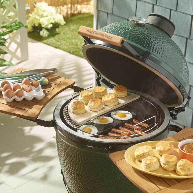 Big Green Egg 127273 Half-Moon ConvEGGtor for Medium EGG
