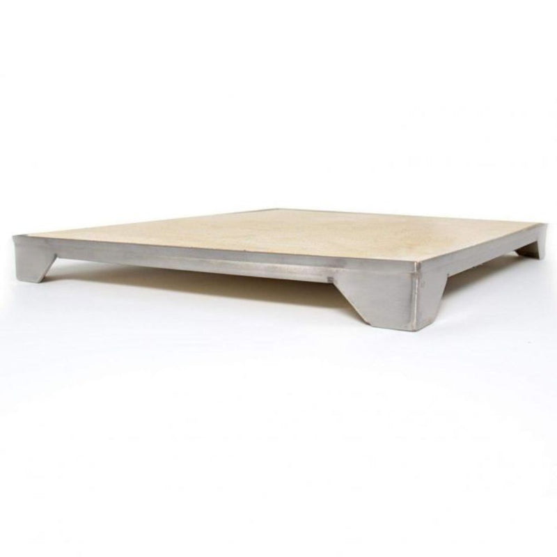 Blaze BLZ-PRO-PZST-2 Professional LUX 15-Inch Ceramic Pizza Stone W/ Stainless Steel Tray