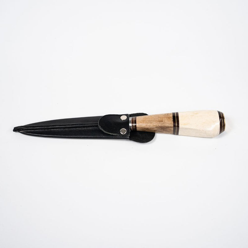 El Cedro Nickel Silver Wood & Bone Handle Knife