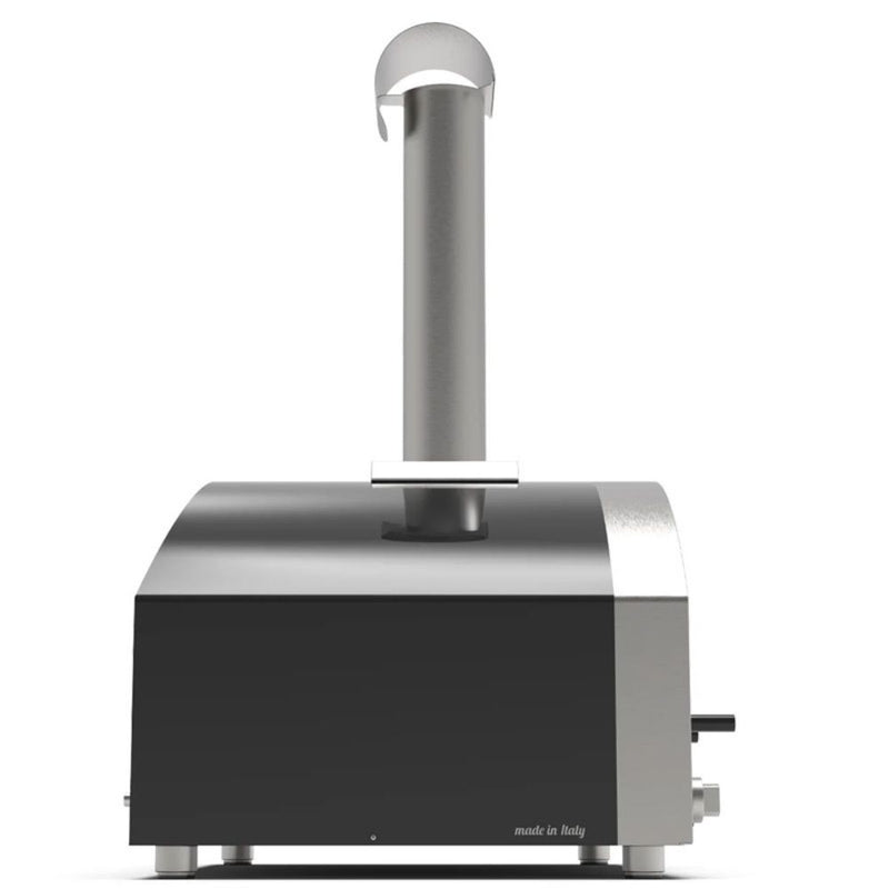 Alfa Futuro 4 Pizze Gas-Fired Pizza Oven - Natural Gas Silver Black (B-Stock) | GW STORE
