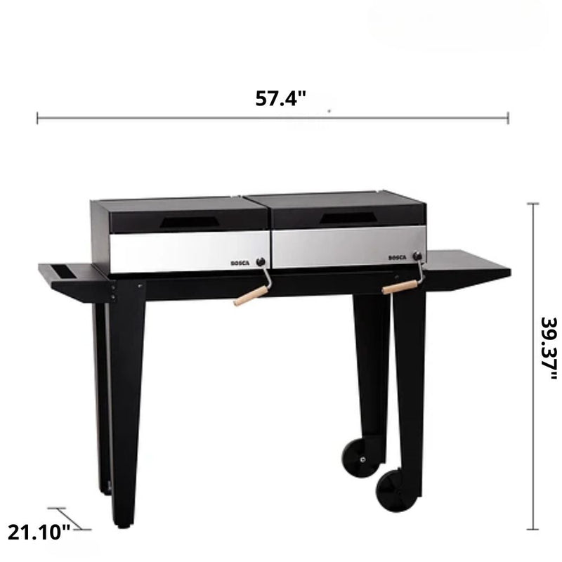 Bosca Roble Freestanding Charcoal Grill | GW STORE