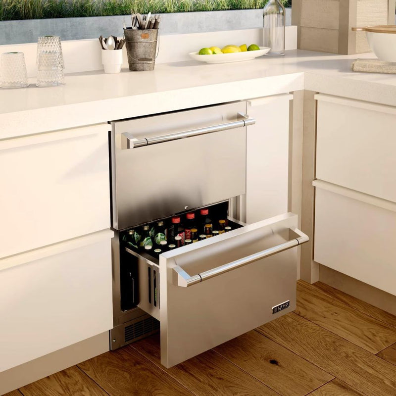 Lynx LN24DWR Professional 24-Inch Two-Drawer Refrigerator