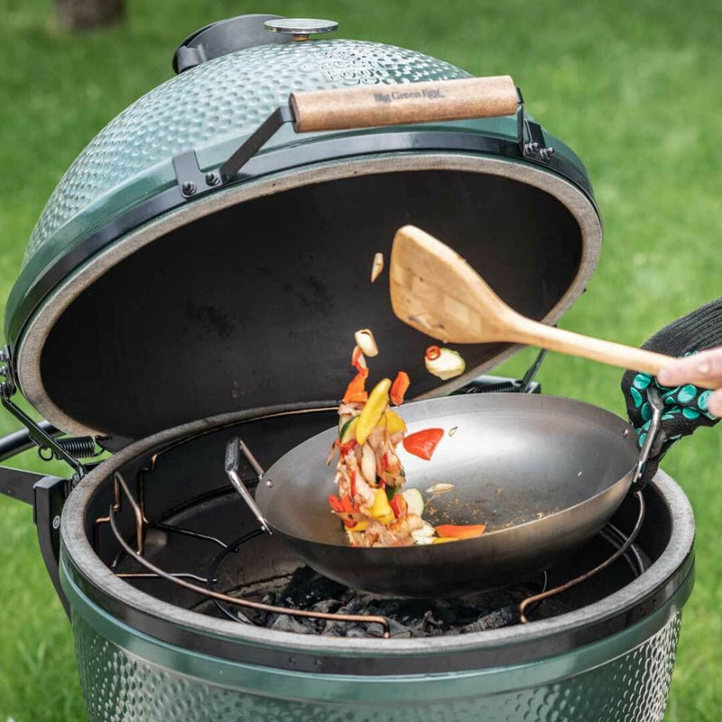 Big Green Egg 120779 Carbon Steel Wok for 2XL-XL-L EGG