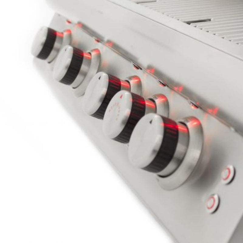 Blaze 32-Inch 4-Burner LTE+ Gas Grill with Rear Burner & Lighting System