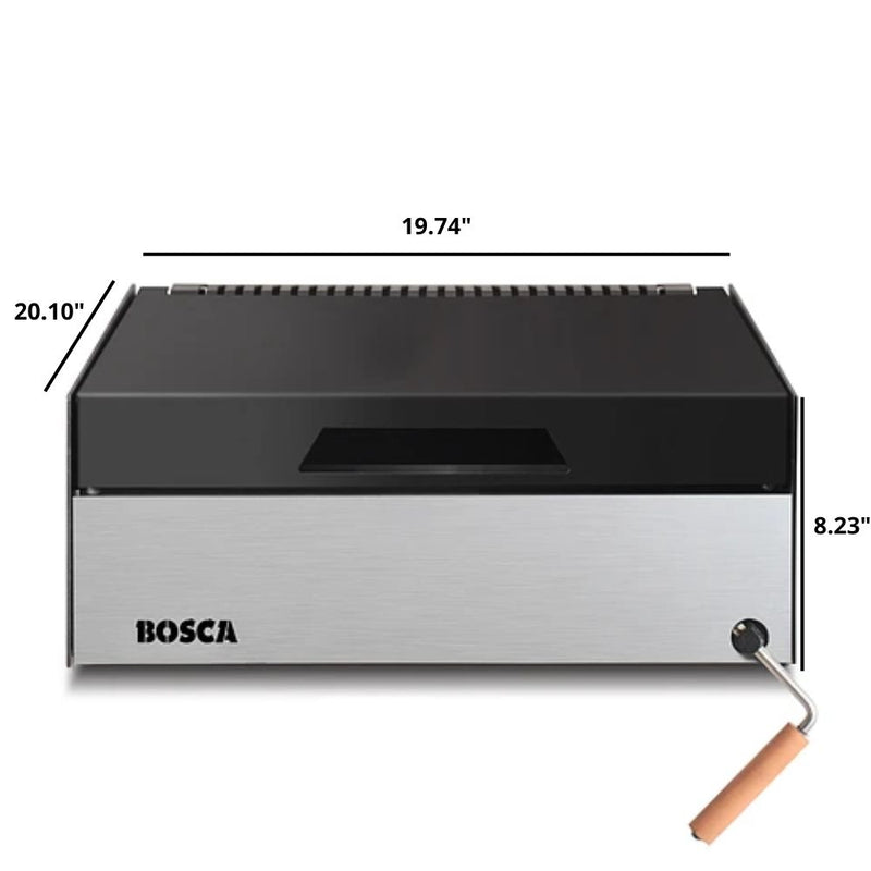 Bosca Block 500 - 20 Inch Built In Wood Fired Grill | GW STORE