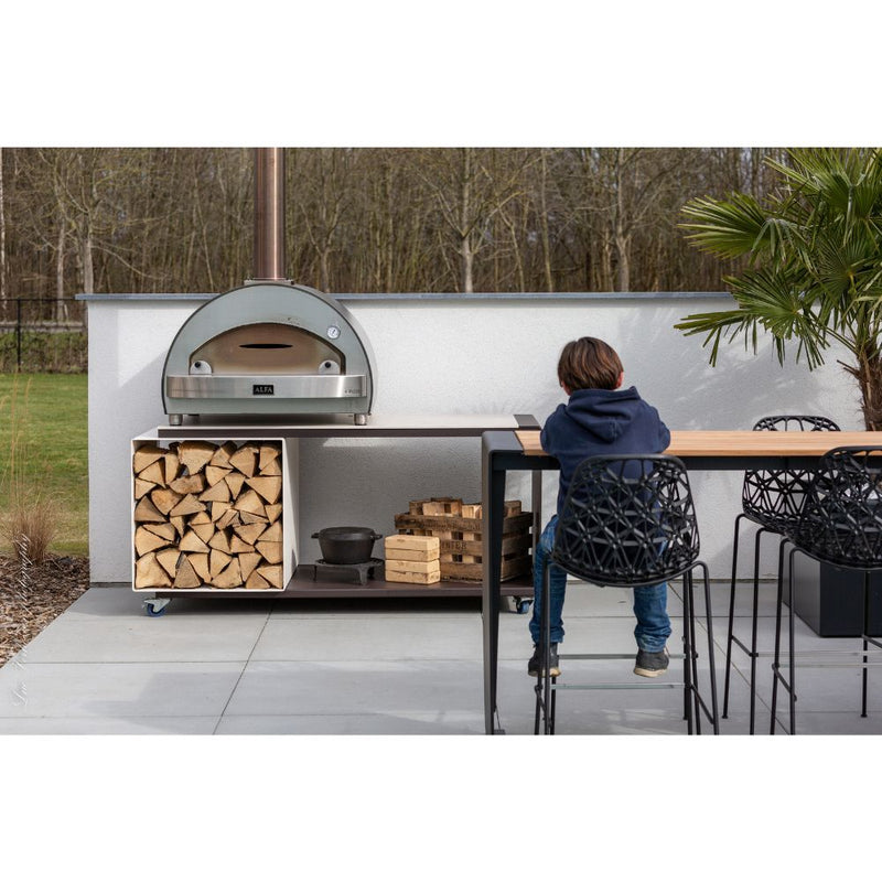 Alfa 4 Pizze Wood-Fired Pizza Oven Discontinued – New In Box