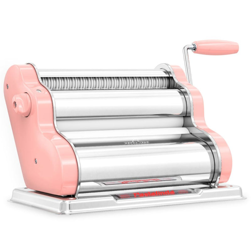 Pastalinda Classic 260 Pasta Maker Machine with  Hand Crank and Two Clamps (Refurbished)