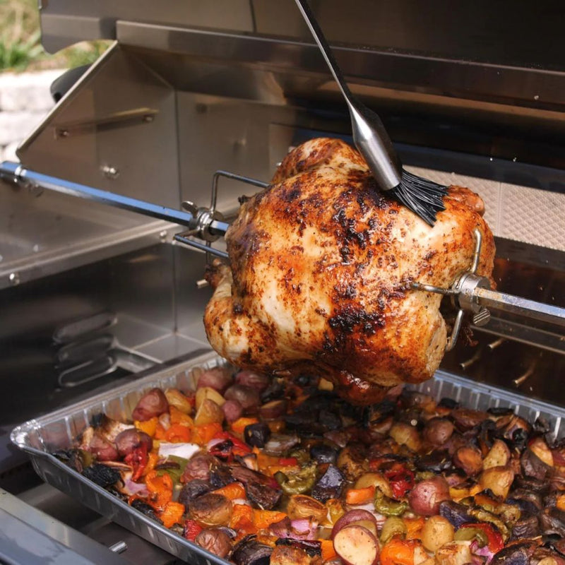 Blaze BLZ-34-ROTIS-SS Rotisserie Kit For 32-Inch Charcoal & 4-Burner Gas Grills