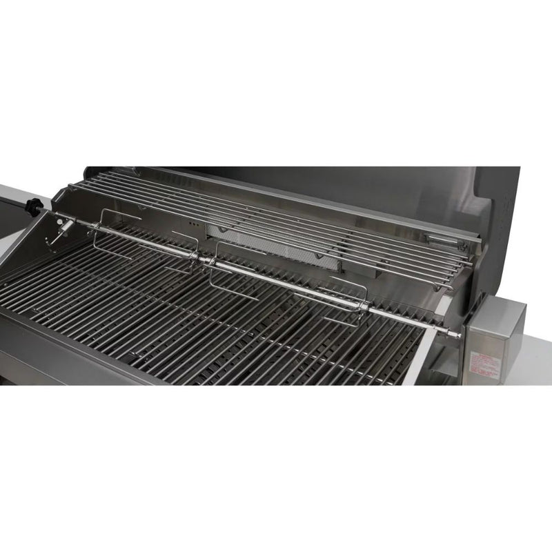 Mont Alpi MAi805-D45 6-Burner Deluxe Outdoor Kitchen Island with 45-Degree Corners