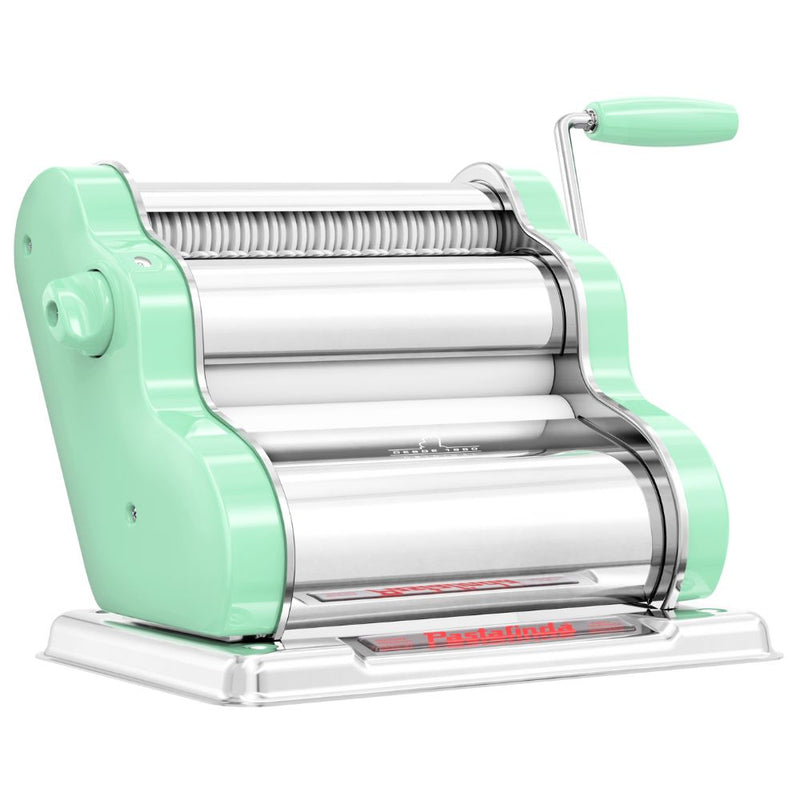 Pastalinda Classic 200 Pasta Maker Machine with Hand Crank and Two Clamps (Refurbished)