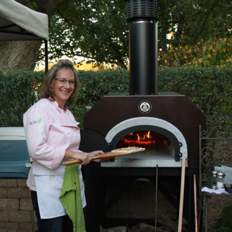 Chicago Brick Oven CBO-750 Wood Fire Pizza Oven - 38" x 28" Cooking Surface