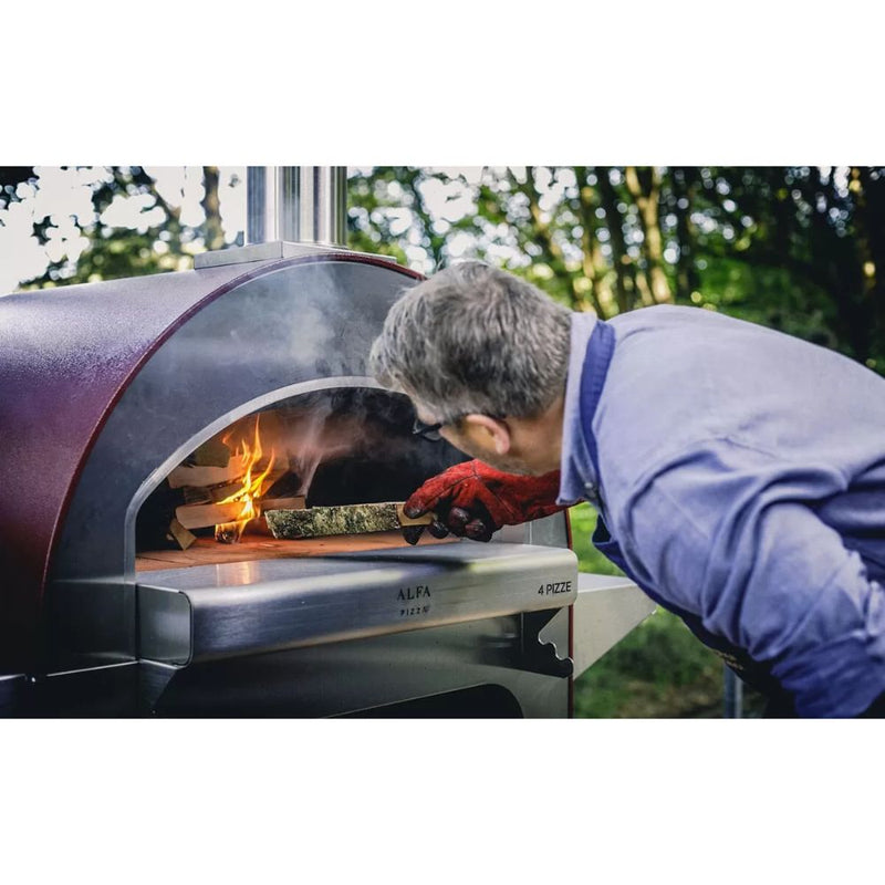 Alfa 4 Pizze Wood-Fired Pizza Oven Discontinued – New In Box