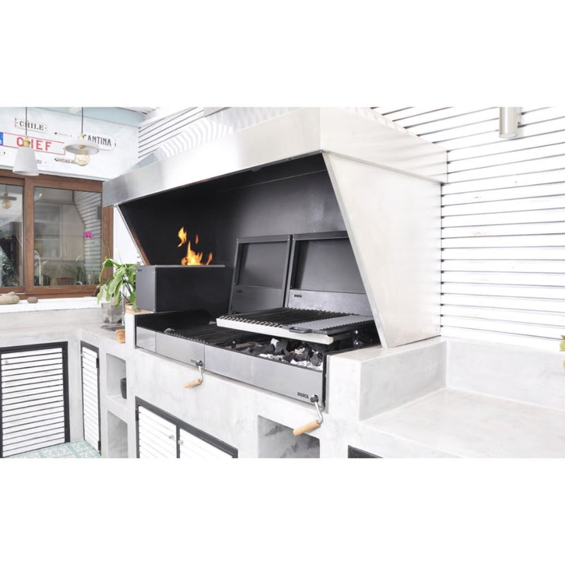 Bosca Block 500 - 20 Inch Built In Wood Fired Grill | GW STORE