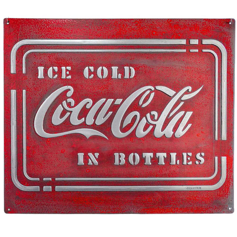 Pallarols Vintage "Coca-Cola" Metal Sign, 20x24"