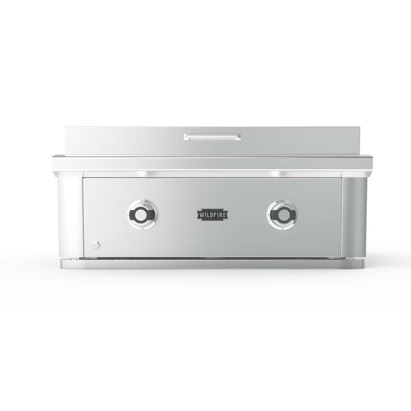 Wildfire Ranch Pro 30-in 2 Burner Built-In 304 SS Propane Griddle - WFPRO30GRD-SS-LP