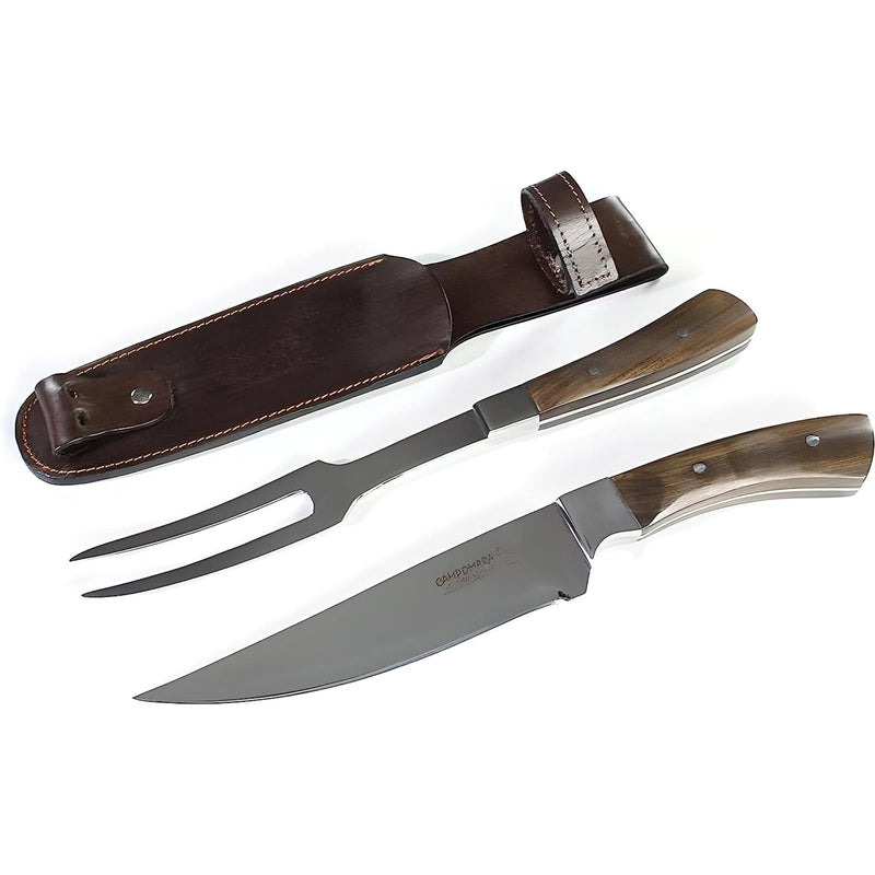 BBQ Knife Set - Guayubira Wood Handle - AC 96