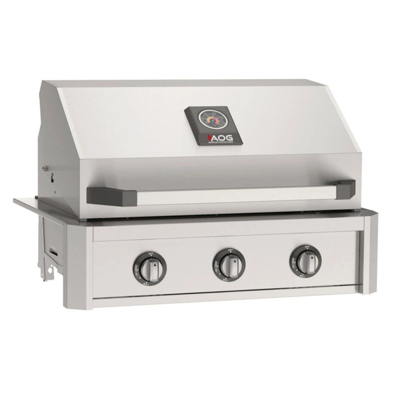 AOG T-Series 30-Inch 3-Burner Built-In Gas Grill | GW STORE