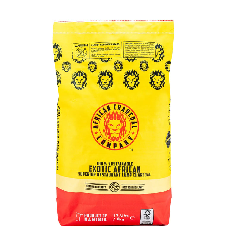 African Charcoal Company Superior Lump Charcoal, 17.6 lbs | GW STORE