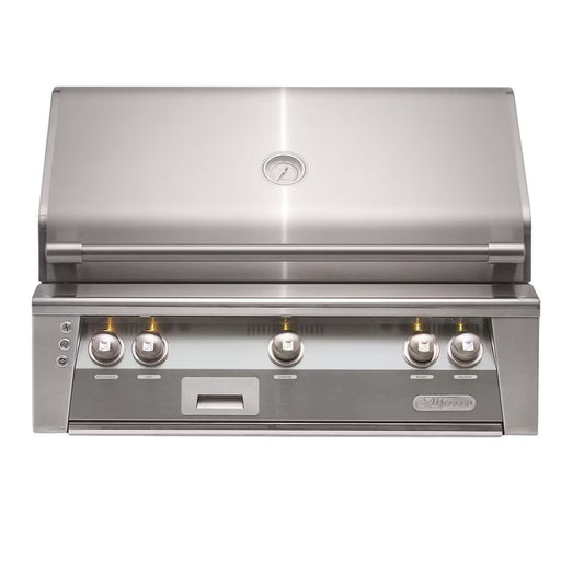 Alfresco 36-Inch Built-In Stainless Steel Gas Grill w/ Rotisserie & Sear Zone in Signal Gray | GW STORE