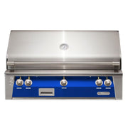 Alfresco 42-Inch Built-in Stainless Steel Gas Grill w/ Rotisserie & Sear Zone in Ultramarine Blue | GW STORE