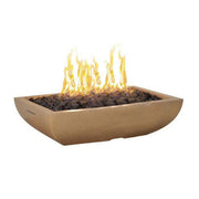 American Fyre Designs Bordeaux Rectangle Fire Bowl | GW STORE