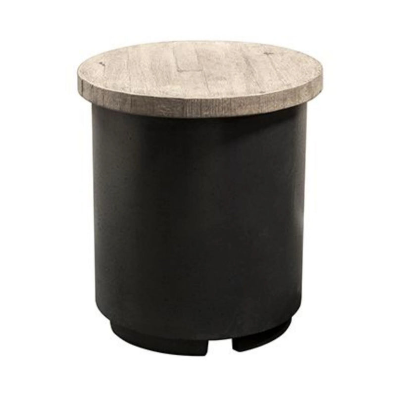 American Fyre Designs Silver Pine – Contempo Tank / End Table  | GW STORE