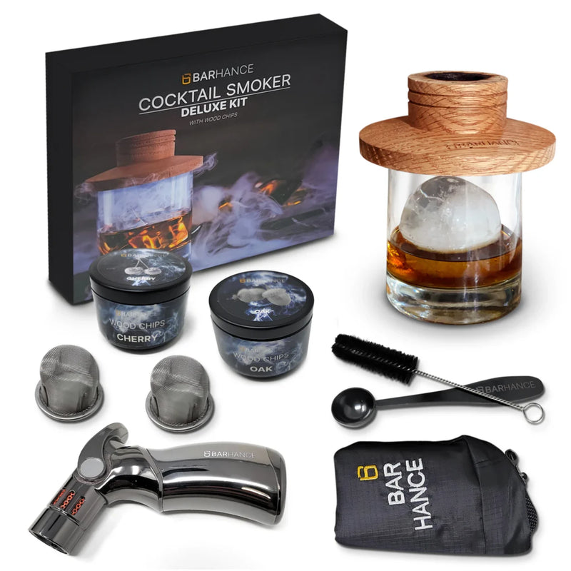 Barhance Cocktail Smoker Kit with Torch and Wood Chips | GW STORE