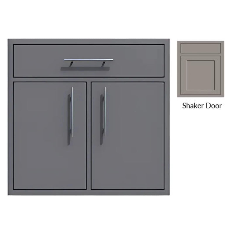 Challenger Designs Canyon Shaker Style 36-Inch Double Access Door w/ Storage Drawer | GW STORE