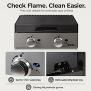 Bosca Block 500 Built-In Gas Grill | GW STORE