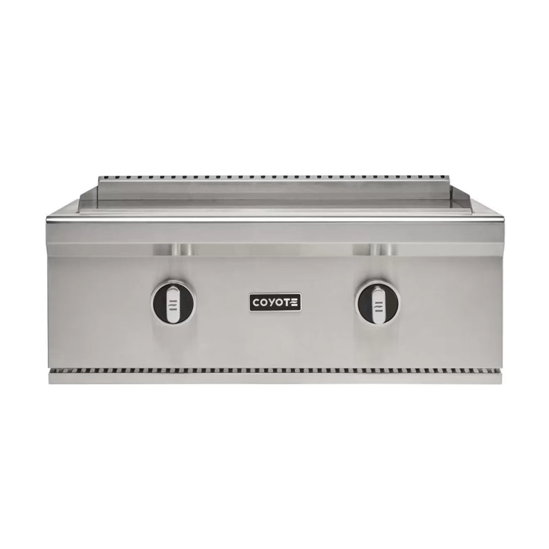 Coyote 30-Inches Built-In Flat Top Griddle w/ Safety Valve | GW STORE