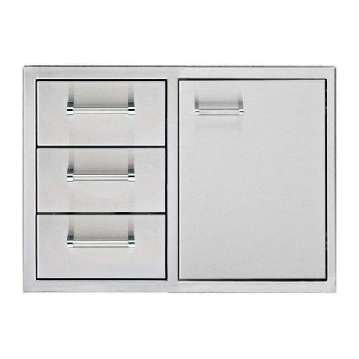 Delta Heat DHDD303-B 30x20.75-Inch Dorr & Triple Drawer Combo | GW STORE