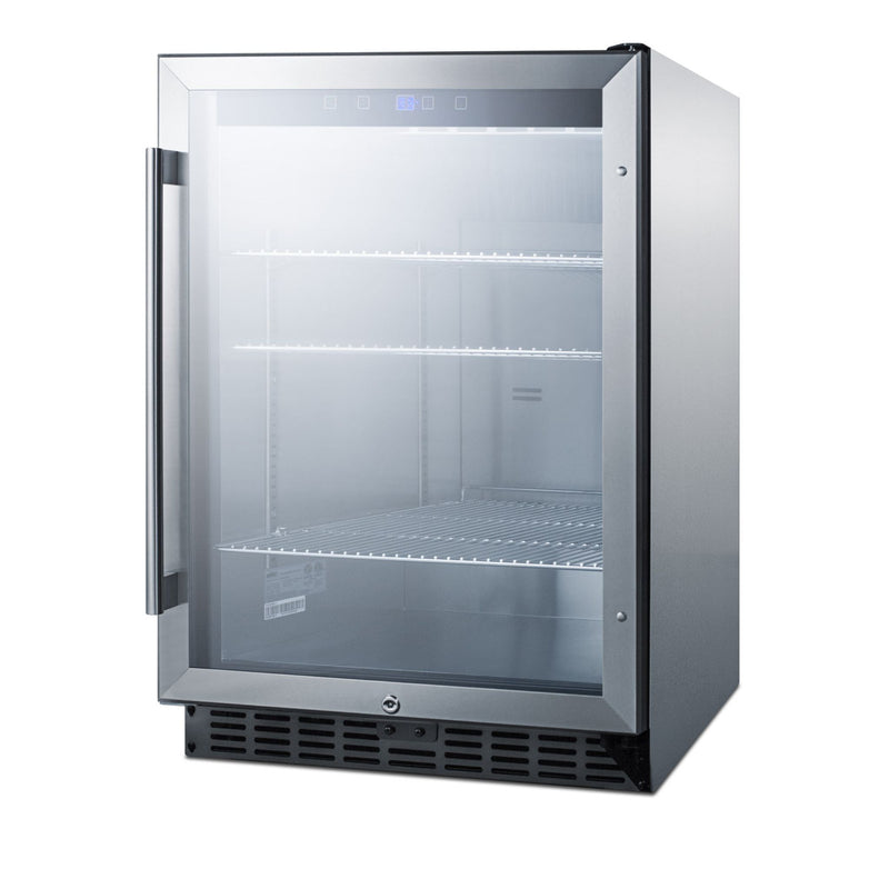 Summit SCR611GLOS 24" Wide Outdoor Beverage Center