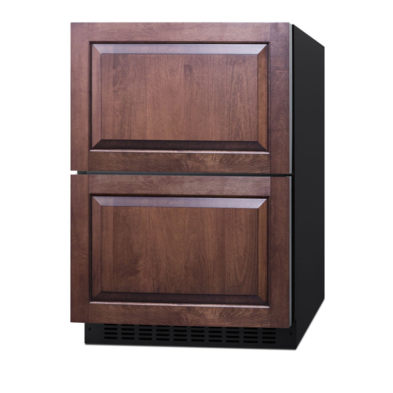 Summit ADRF244OS 24" Wide Outdoor 2-Drawer Refrigerator-Freezer, ADA Compliant